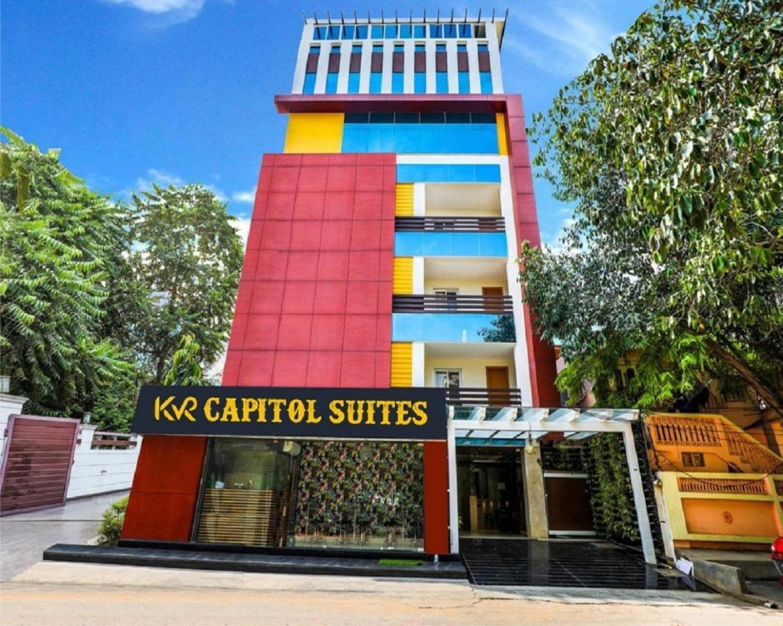 Kvr Capitol Suites Vijayawāda Extérieur photo